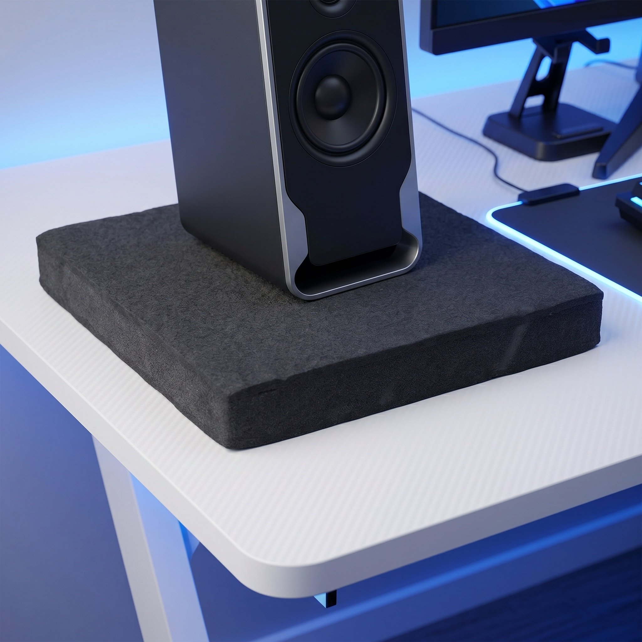Subwoofer - Изолирующая подложка для сабвуфера, звукоизоляционный коврик,