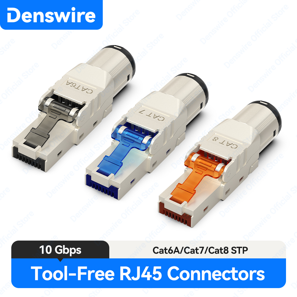 Rj45 Jack - Разъем RJ45 без инструментов Denswire |