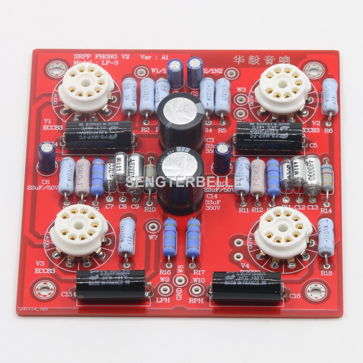 Hifi Amplifier Board - HiFi A-N ECC83/12AX7 Комплект фонокорректоров Стерео