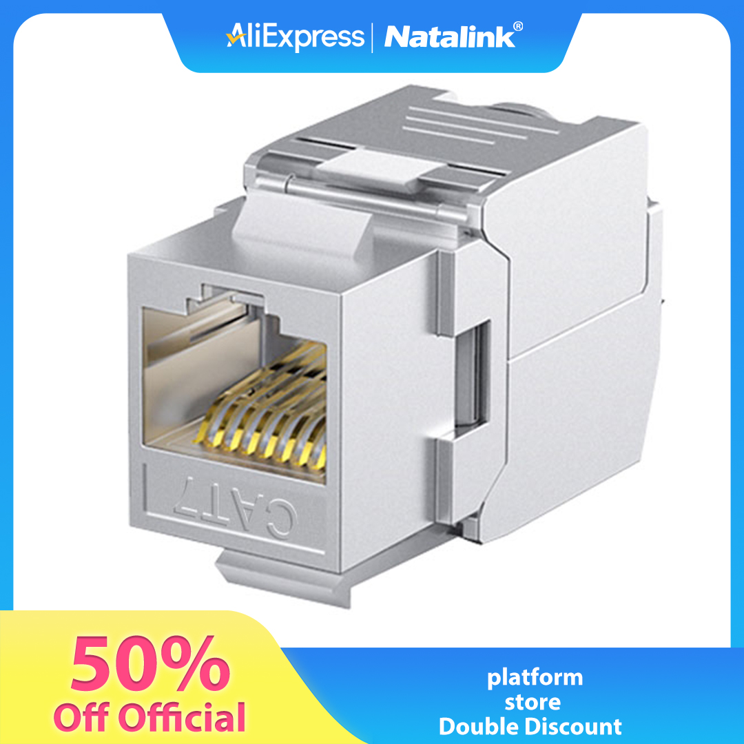 Rj45 Jack - Natalink 10 шт. RJ45 Cat8 Cat7
