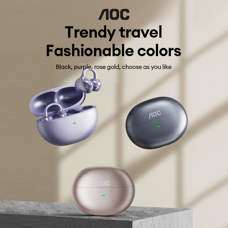 Subwoofer - Беспроводные Bluetooth-наушники AOC ACD2544 с креплением