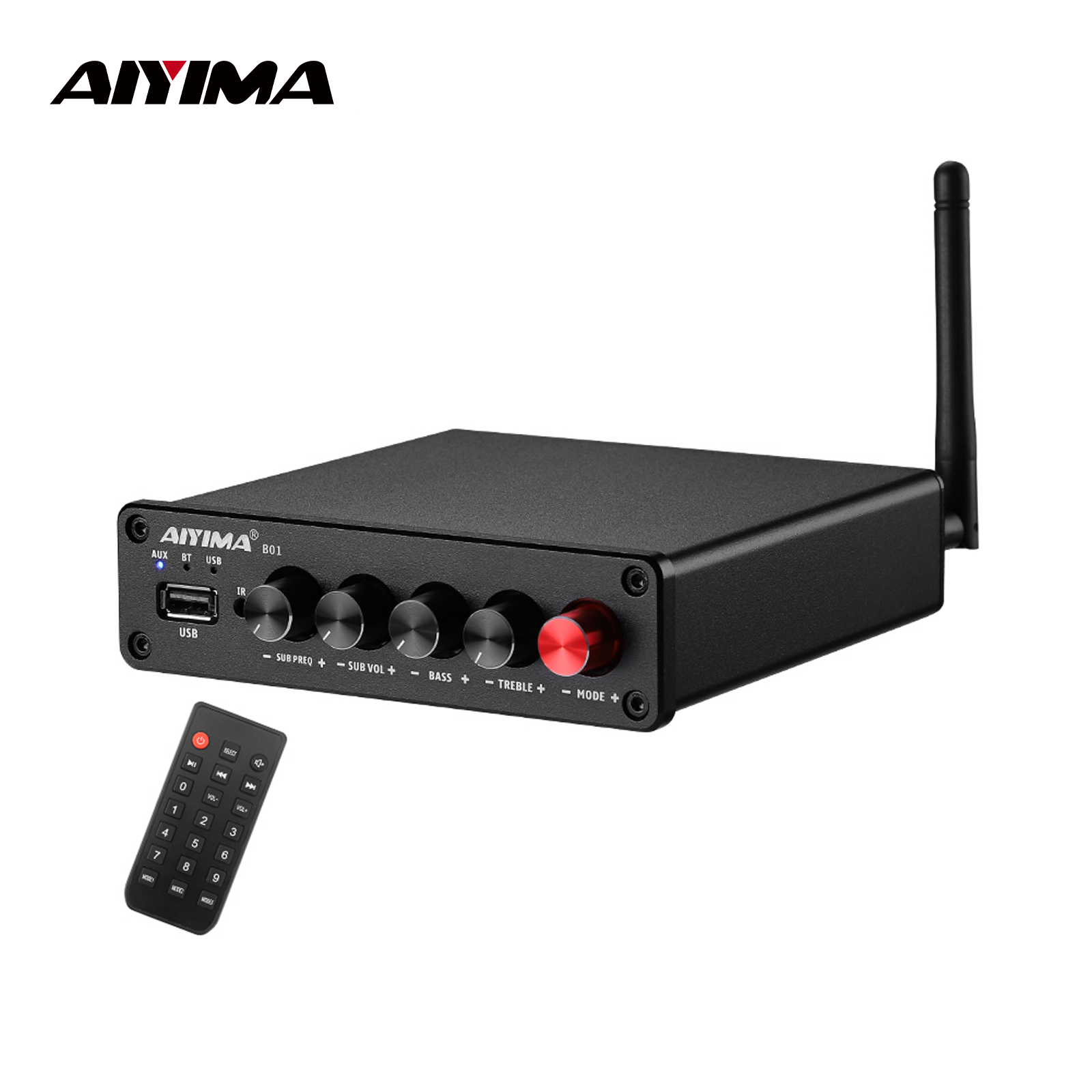 Es9018 Dac - Усилитель мощности AIYIMA B01 Bluetooth 2.1,