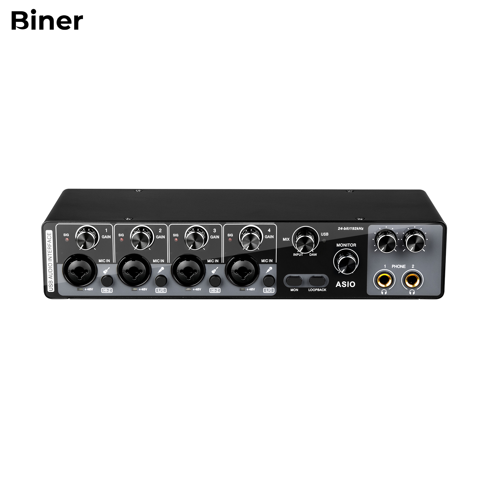 Audio Interface - Заводские цены MQ44 Профессиональный 24-битный аудиоинтерфейс