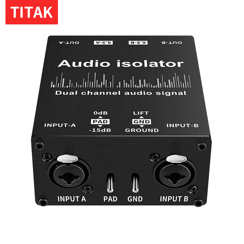 Audio Cable Rca - Двухканальный пассивный генератор шумоподавления XLR/RCA/TS/TRS, профессиональный