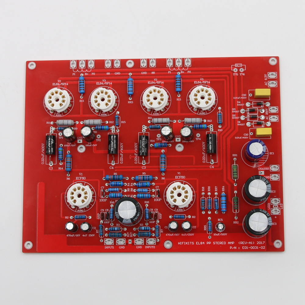 Плата усилителя HiFi EL84+ECF8 – обзор и цена Hifi Amplifier Board