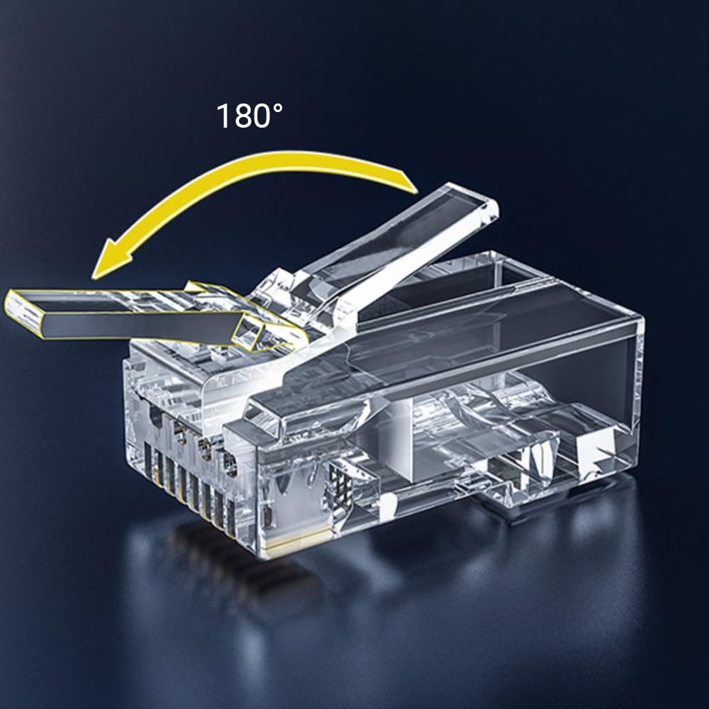 Разъем RJ45 CAT6, проходной, с – обзор и цена Rj45 Jack
