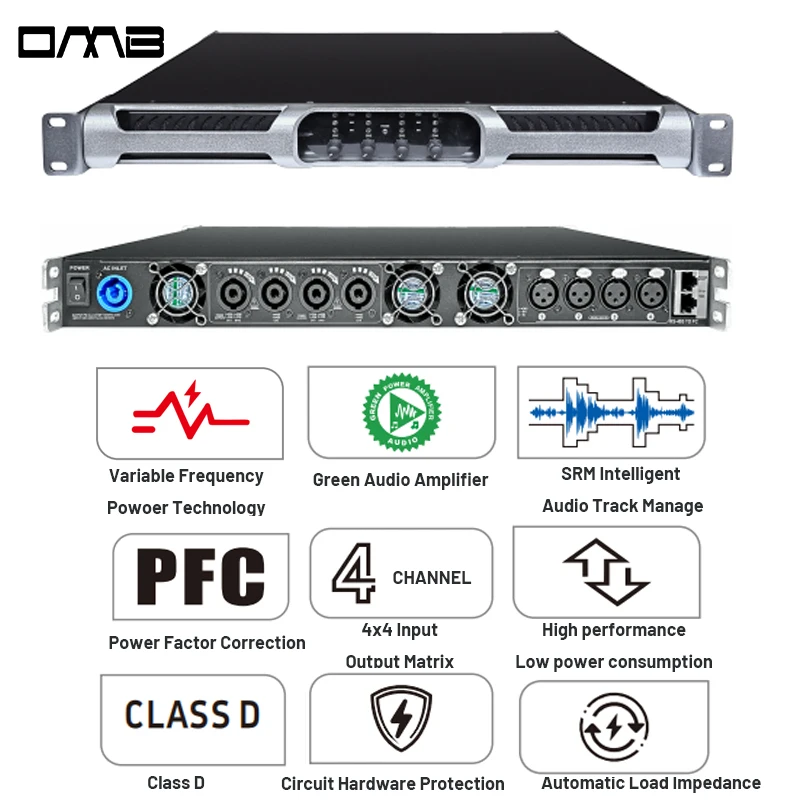 TLF PFA12KLedПрофессиональное  – обзор и цена Class D Amplifier