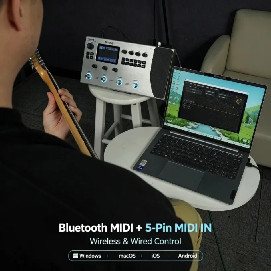 M-VAVE MK-300 Беспроводной про – обзор и цена Audio Interface