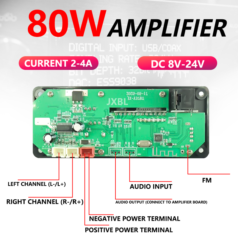 Плата декодера MP3 Bluetooth 5 – обзор и цена Dac Board