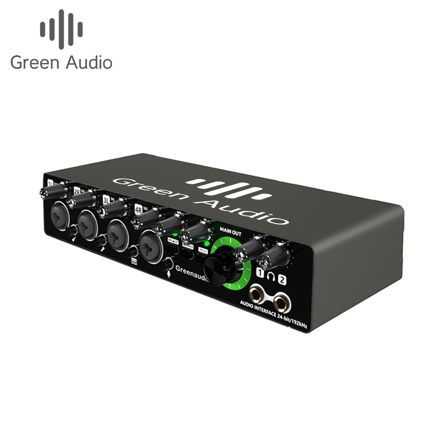 Аудиоинтерфейс GAX-MD44 Green  – обзор и цена Audio Interface