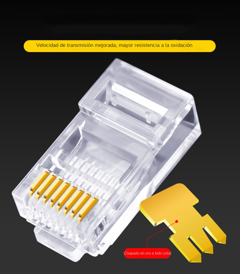 100 шт. RJ45 Cat6 Cat5e сквозн – обзор и цена Rj45 Jack