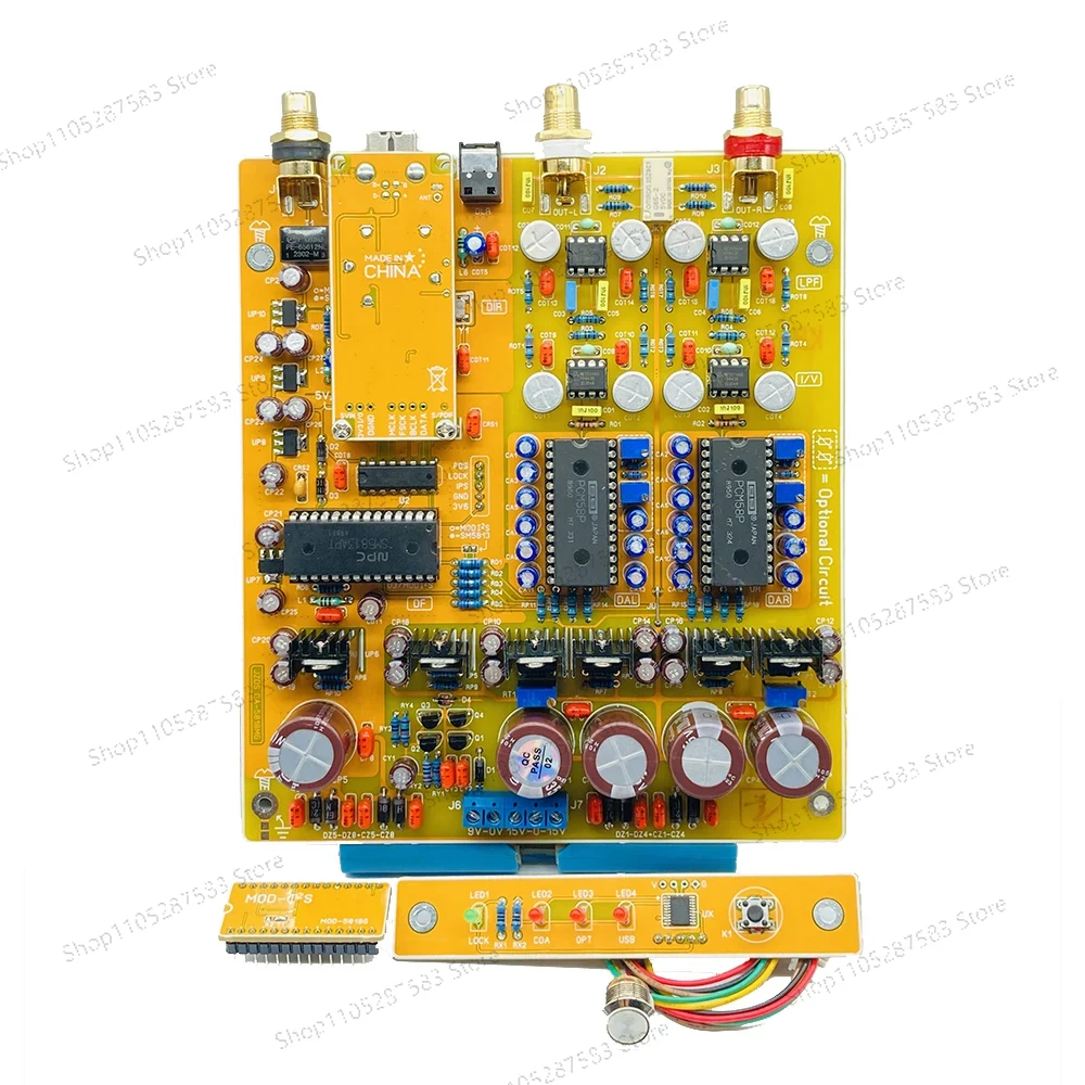 Плата декодирования PCM58 USB  – обзор и цена Dac Board